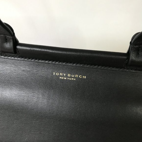 Tory Burch BlockT Satchel/Crossbody - Picture 2 of 10